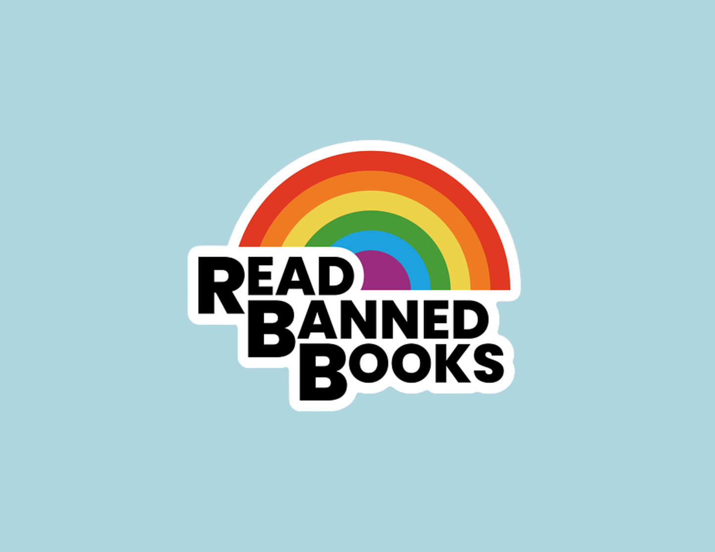 Read Banned Books Sticker
