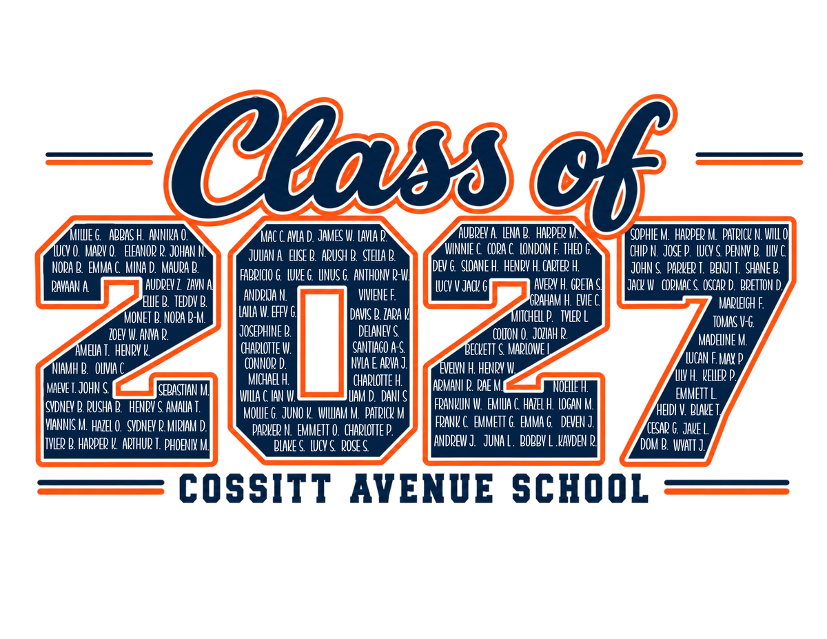 Cossitt Ave 5th and 6th Grade Graduation Shirt