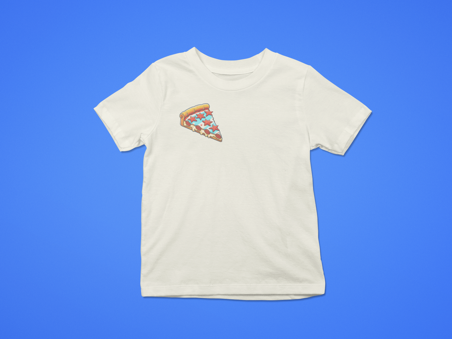 Chicago Style Pizza Flag Adult Tee