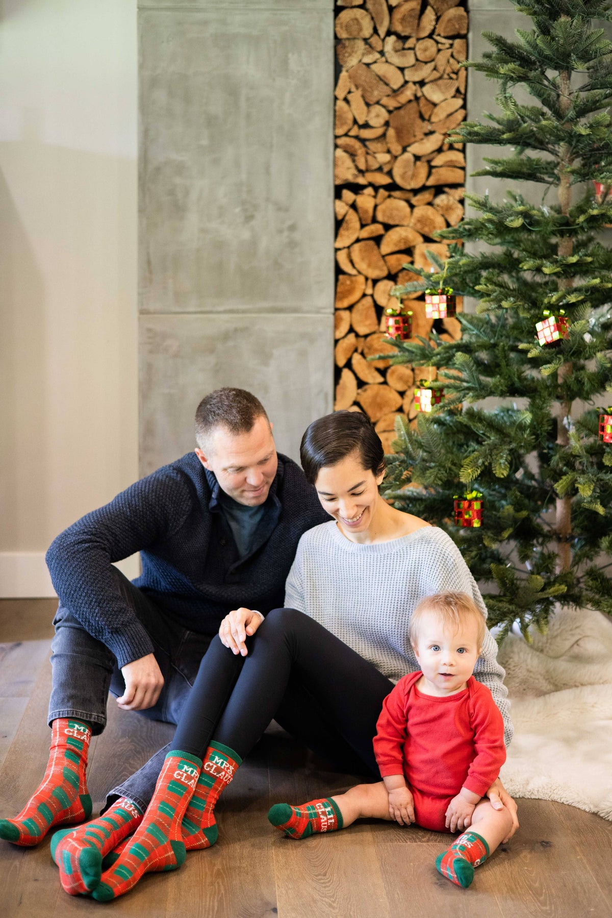 Christmas Family Sock Set (Set of 3)