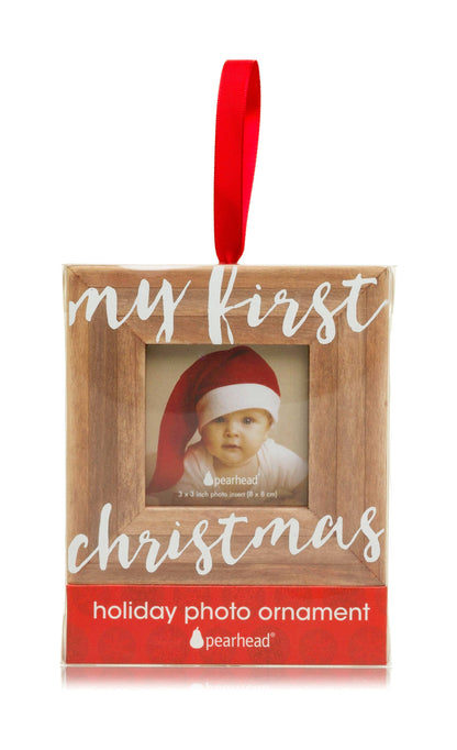 My First Christmas Photo Frame Ornament