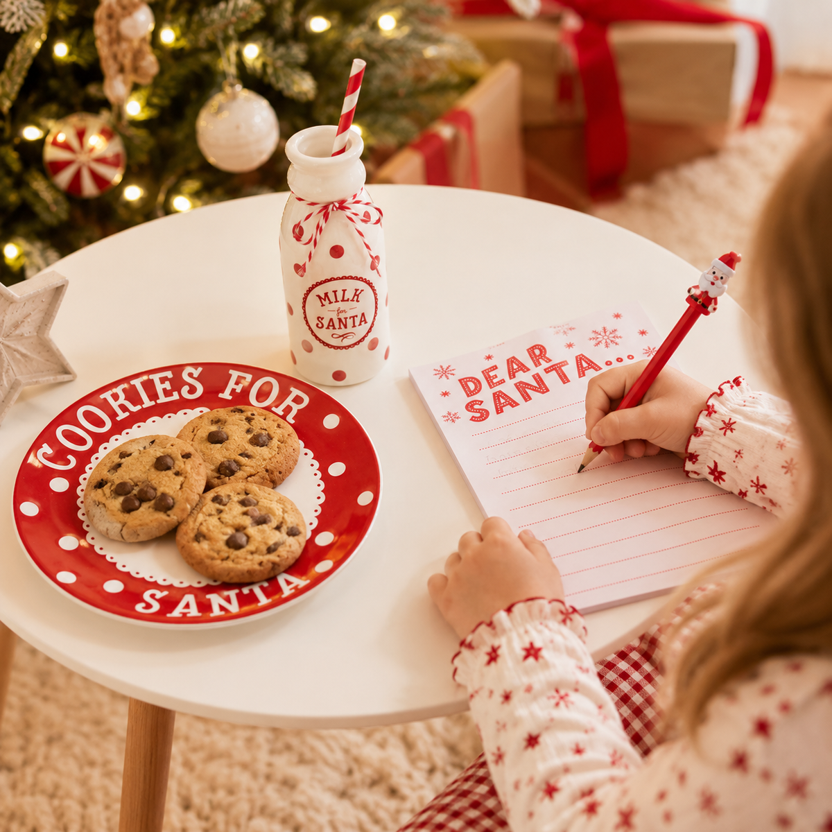 Cookies for Santa Plate, Milk Jug & Letter Set