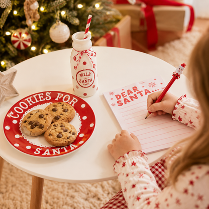 Cookies for Santa Plate, Milk Jug & Letter Set