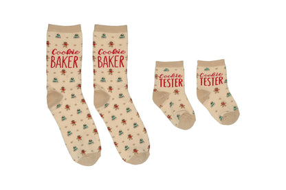 Cookie Baker & Tester Matching Sock Set