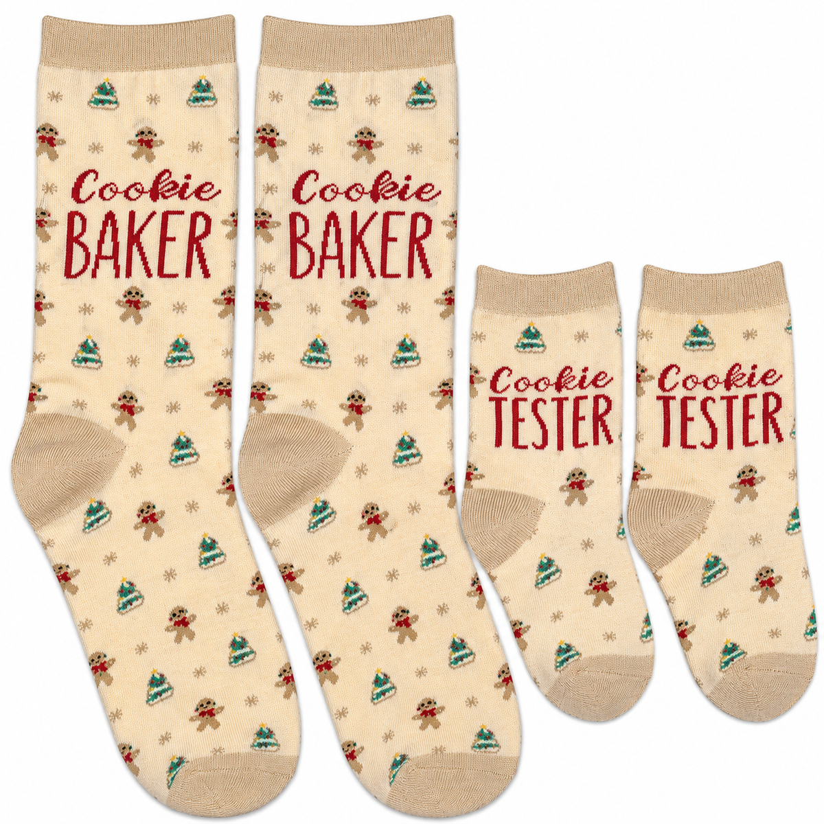 Cookie Baker & Tester Matching Sock Set