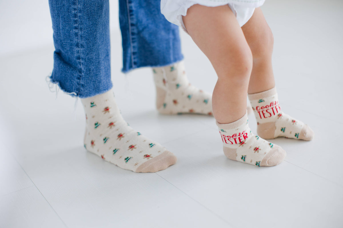 Cookie Baker & Tester Matching Sock Set