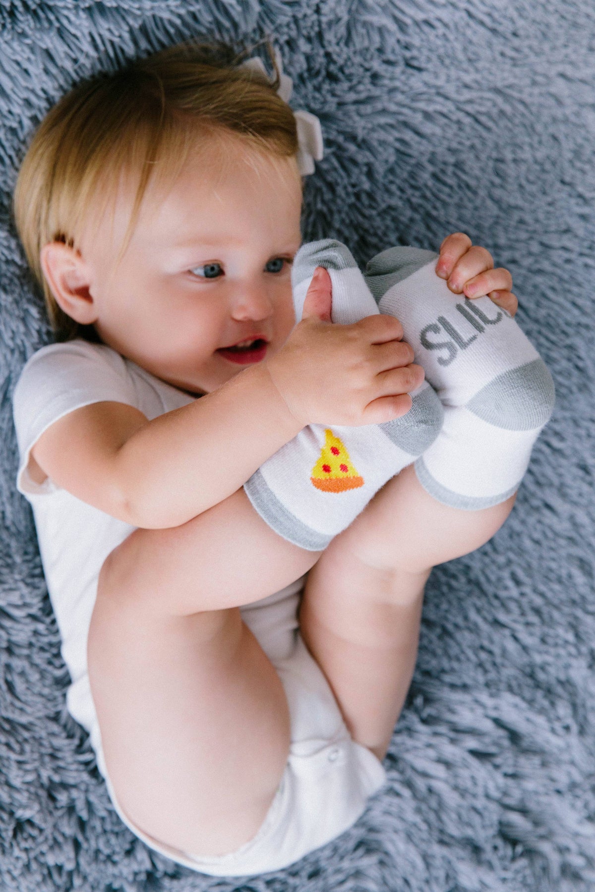 Daddy & Me Matching Pizza Sock Set