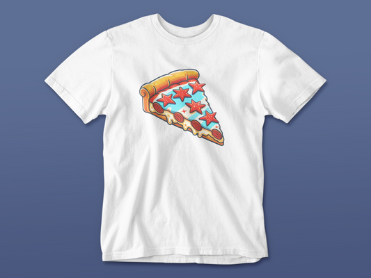 Chicago Style Pizza Flag Toddler Tee