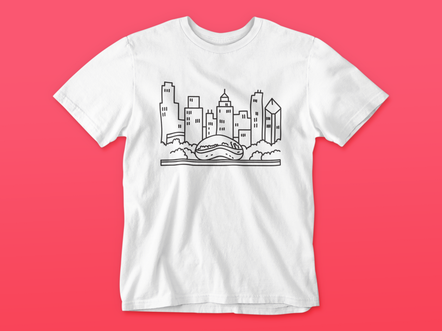 Chicago Coloring Book Tee