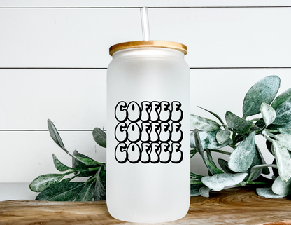 Coffee Tumbler - Iced Coffee Tumbler - Coffee Aesthetic