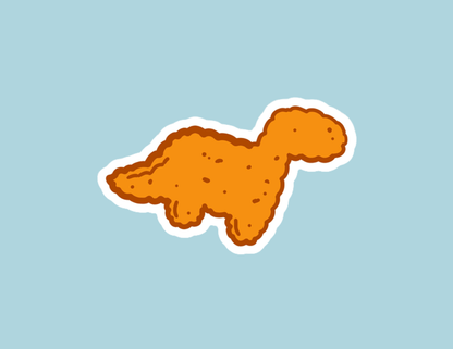 Dino Nugget Sticker
