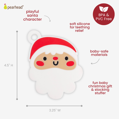 Santa Silicone Baby Teether