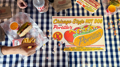 Portillo's Hot Dog 500 Piece Puzzle