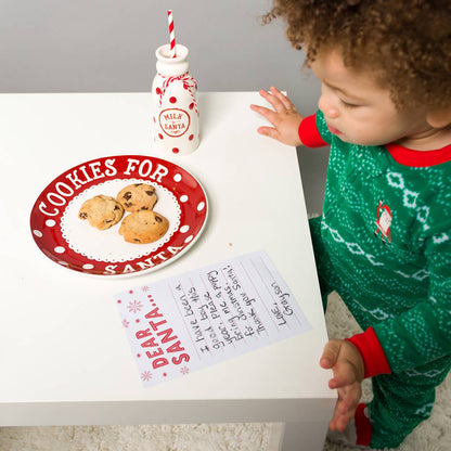 Cookies for Santa Plate, Milk Jug & Letter Set