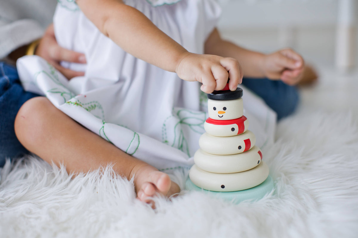 Snowman Stacking Toy
