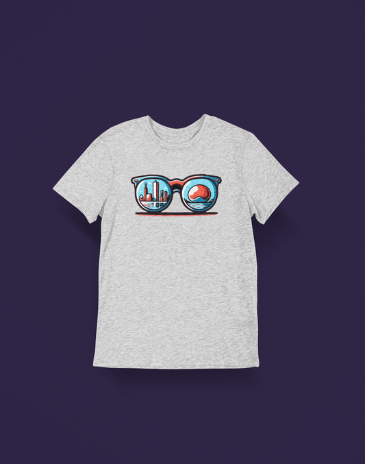 Chicago Skyline Shades Toddler Tee