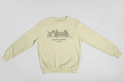 Cossitt Ave Drawing Crewneck Sweatshirt