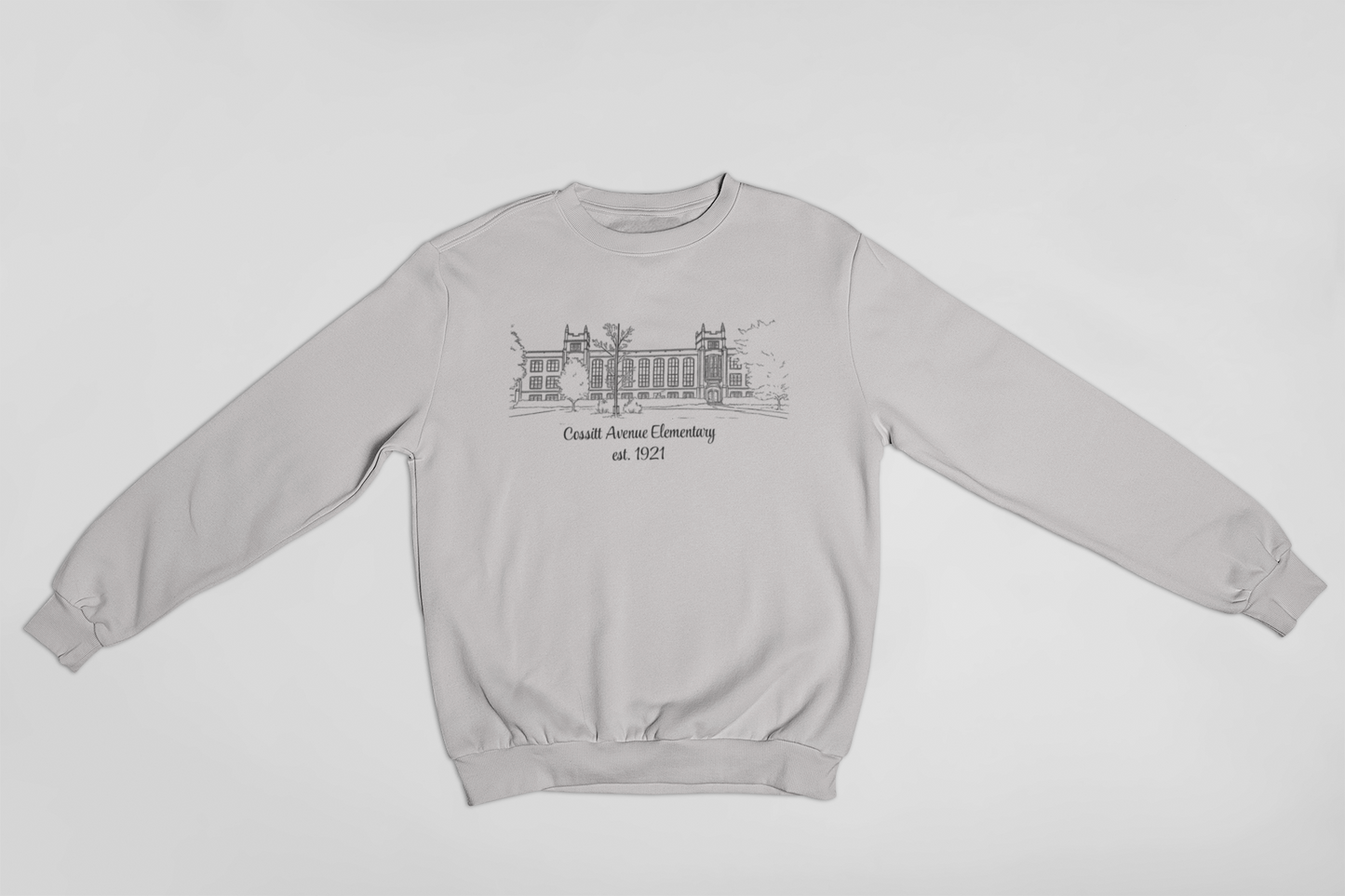 Cossitt Ave Drawing Crewneck Sweatshirt