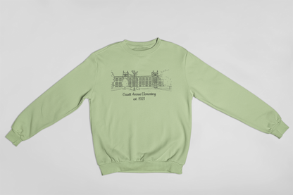 Cossitt Ave Drawing Crewneck Sweatshirt