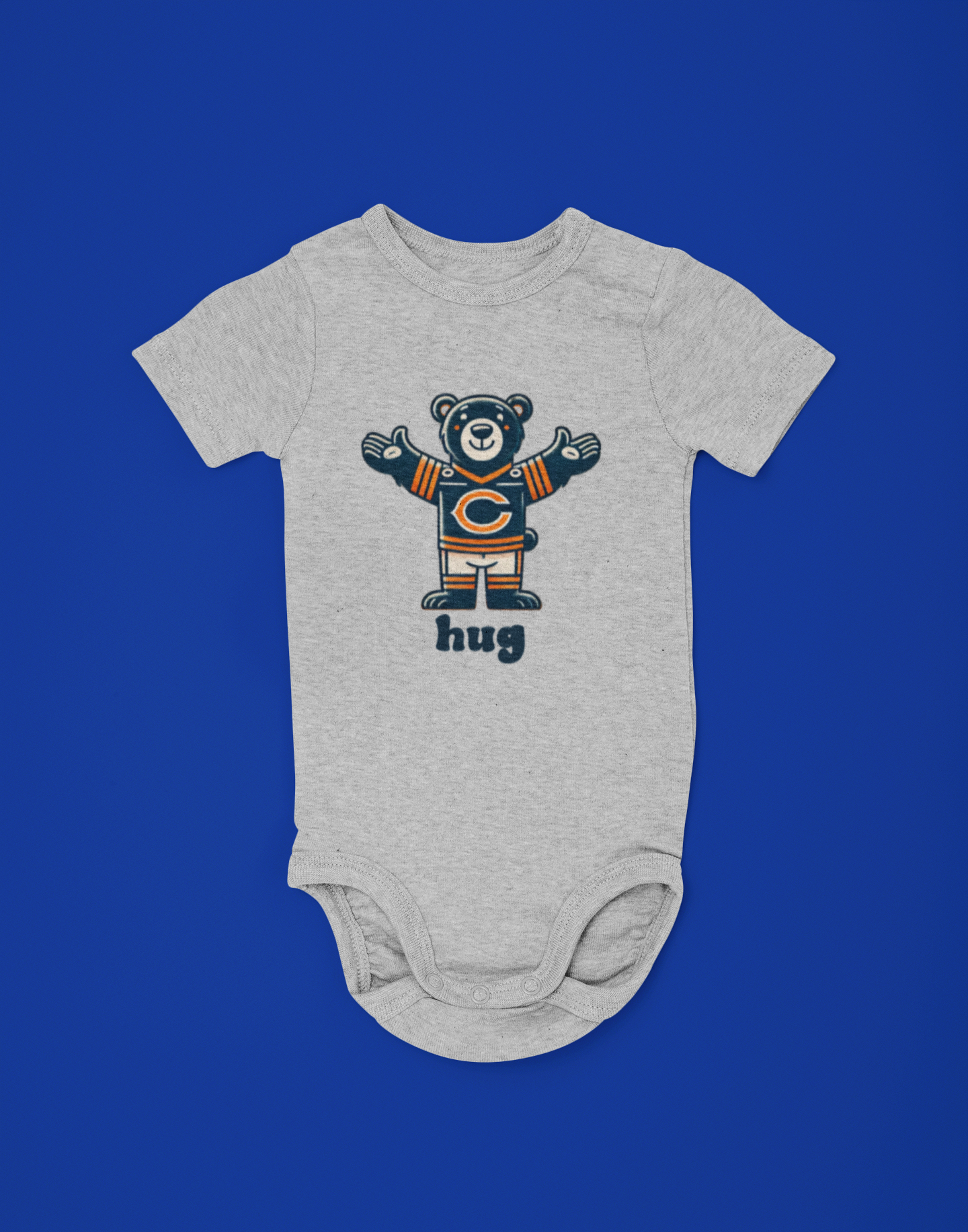 Big Bear Hug Chicago Bears Baby Onesie