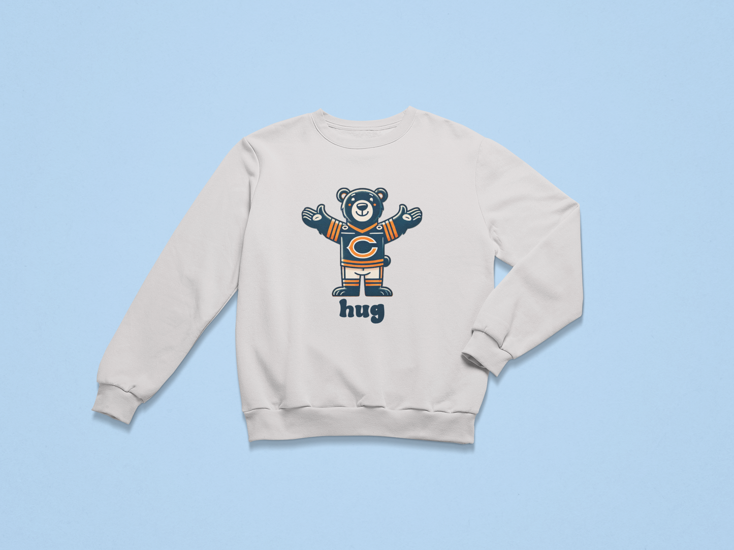 Big Bear Hug Crewneck Sweatshirt – Chicago Bears Edition