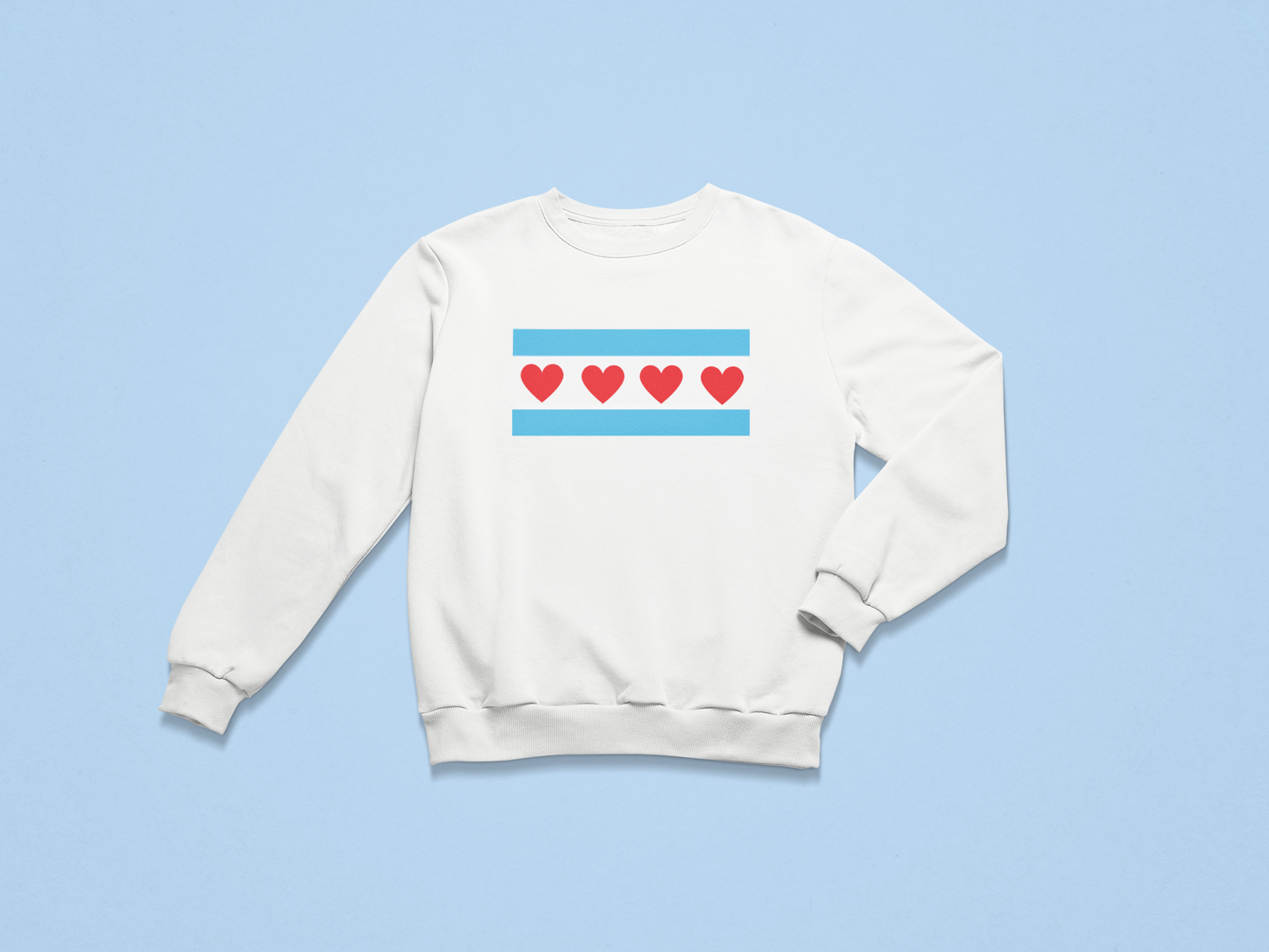 Heart Flags Crewneck