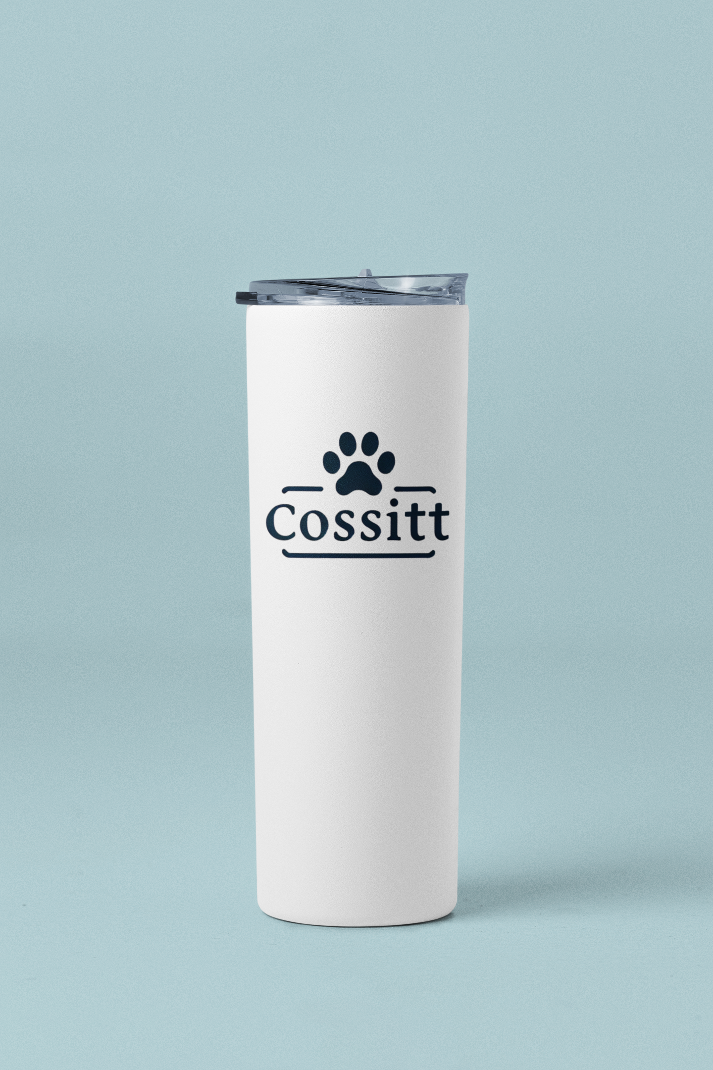 Cossitt Pawprint 20oz Skinny Tumbler