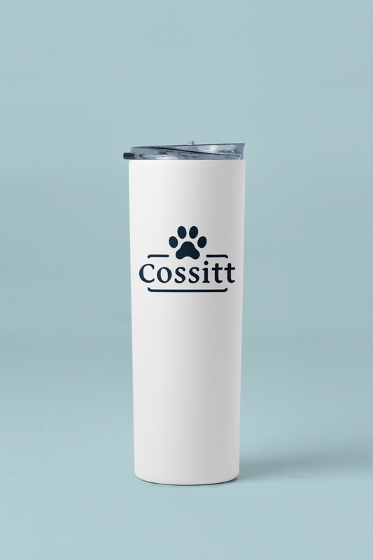 Cossitt Pawprint 20oz Skinny Tumbler