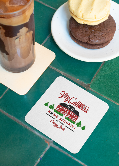 McAllisters Home Security Coaster