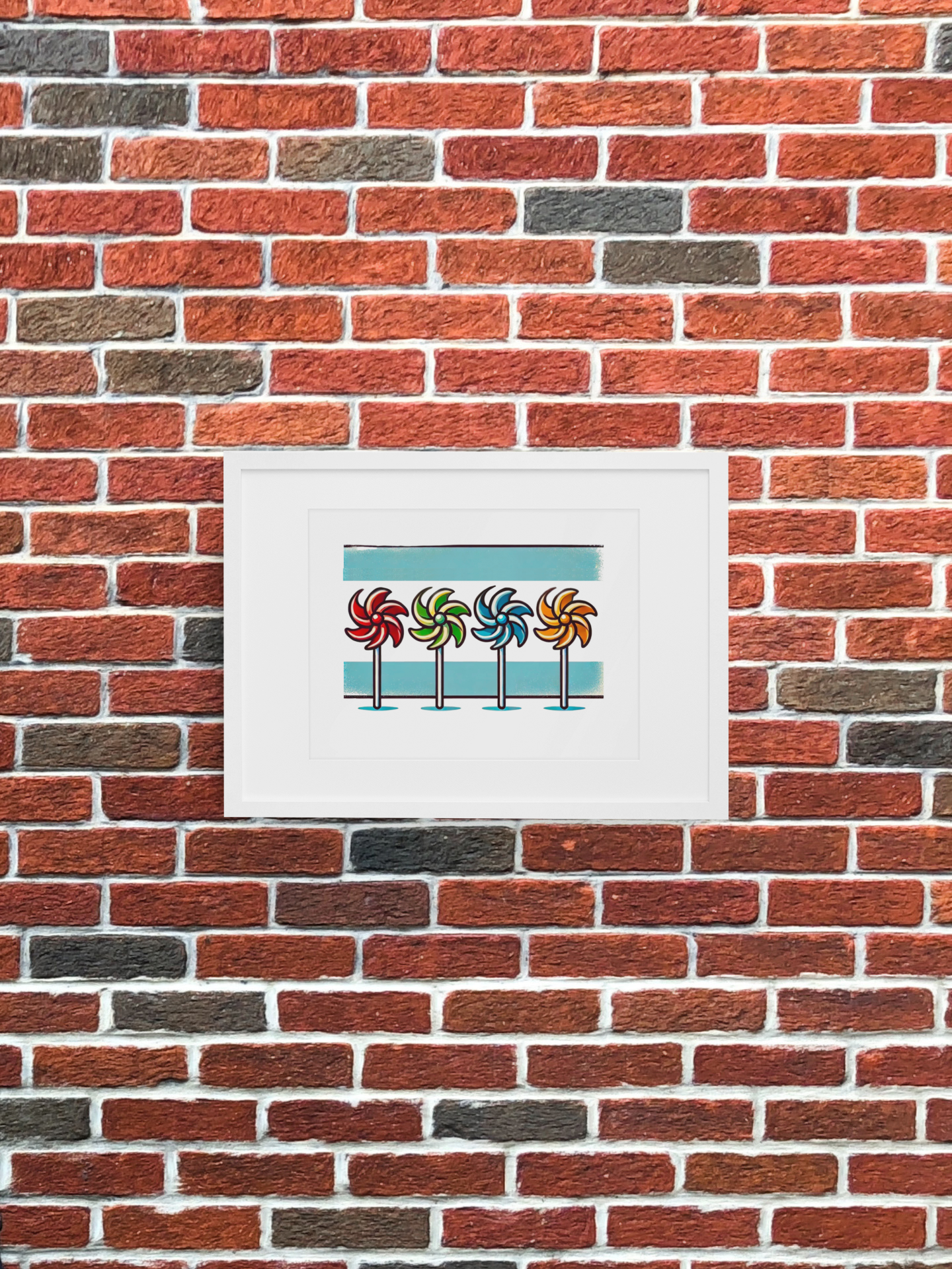 Chicago White Sox Pinwheels Wall Art