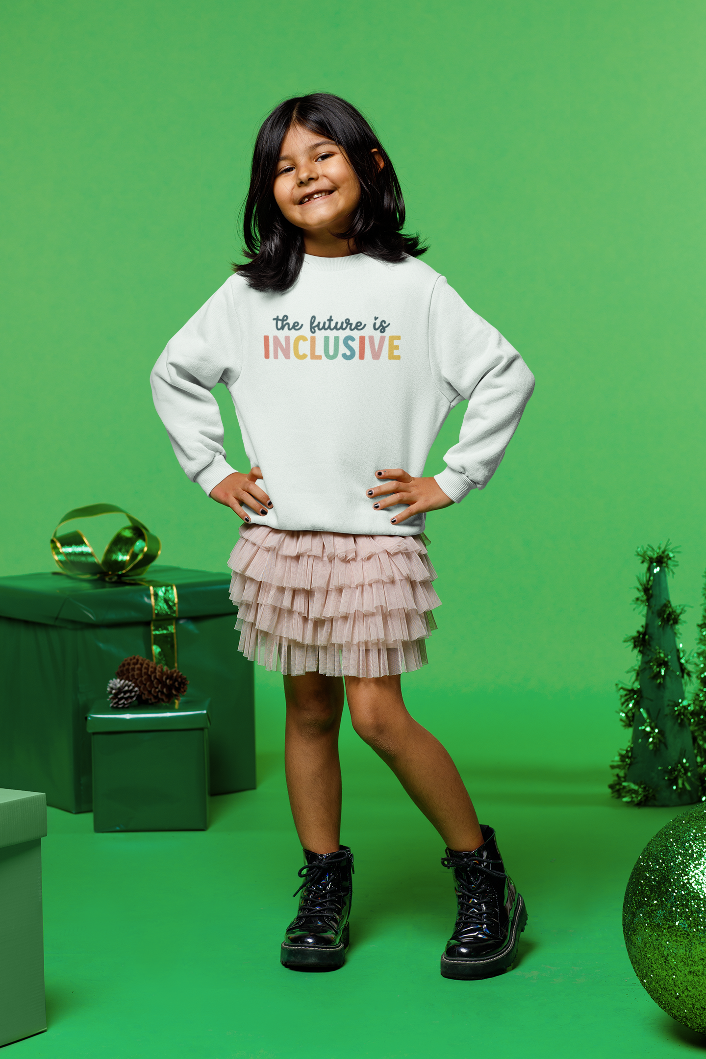 The Future is Inclusive Sweater - Toddler and Youth