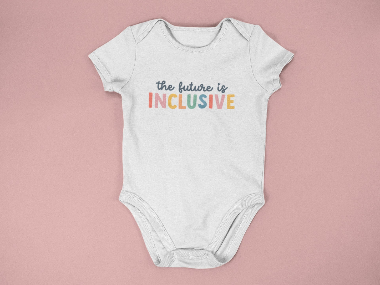 The Future is Inclusive Baby Onesie